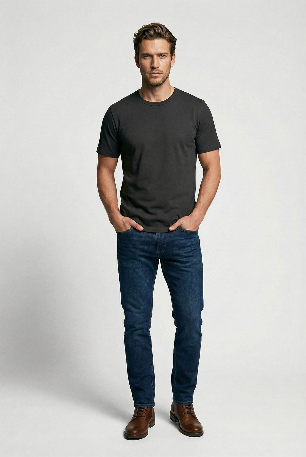 Trueman Regular Fit T-Shirt - Grey