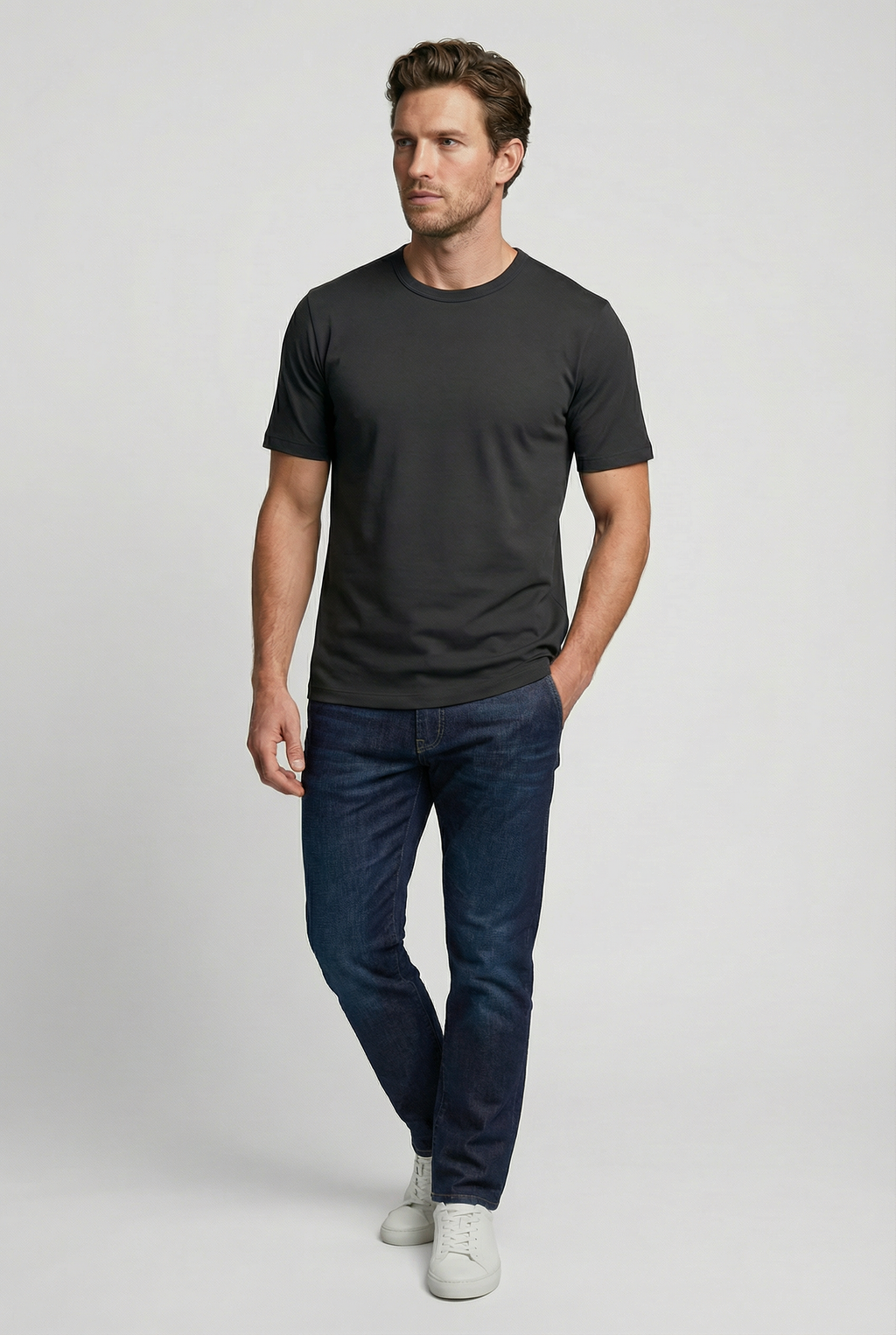 Trueman Regular Fit T-Shirt - Grey
