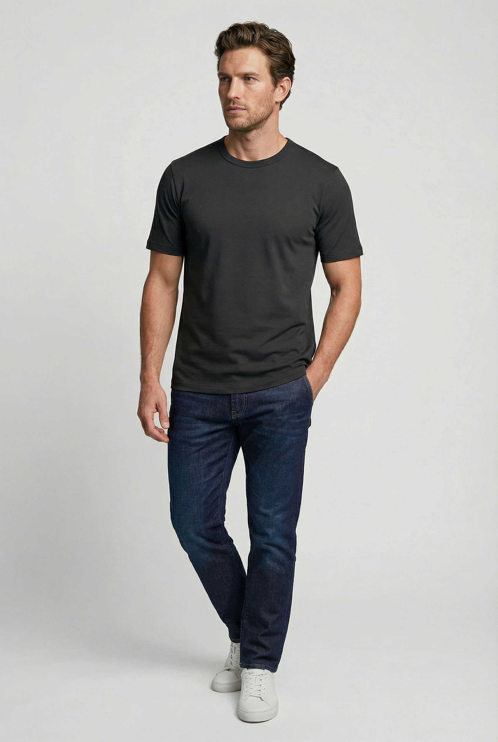 Trueman Regular Fit T-Shirt - Grey