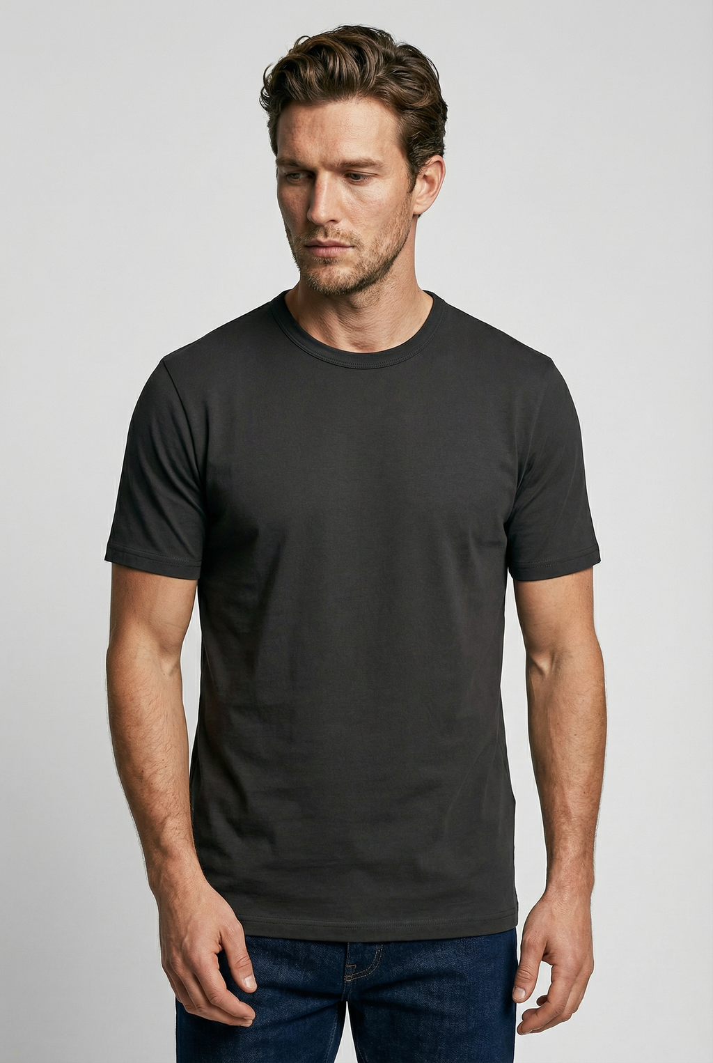 Trueman Regular Fit T-Shirt - Grey