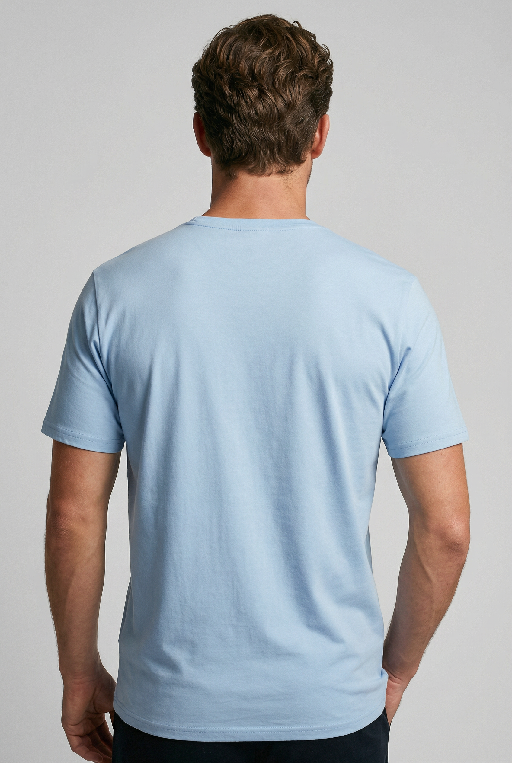 Trueman Regular Fit T-Shirt - Sky Blue