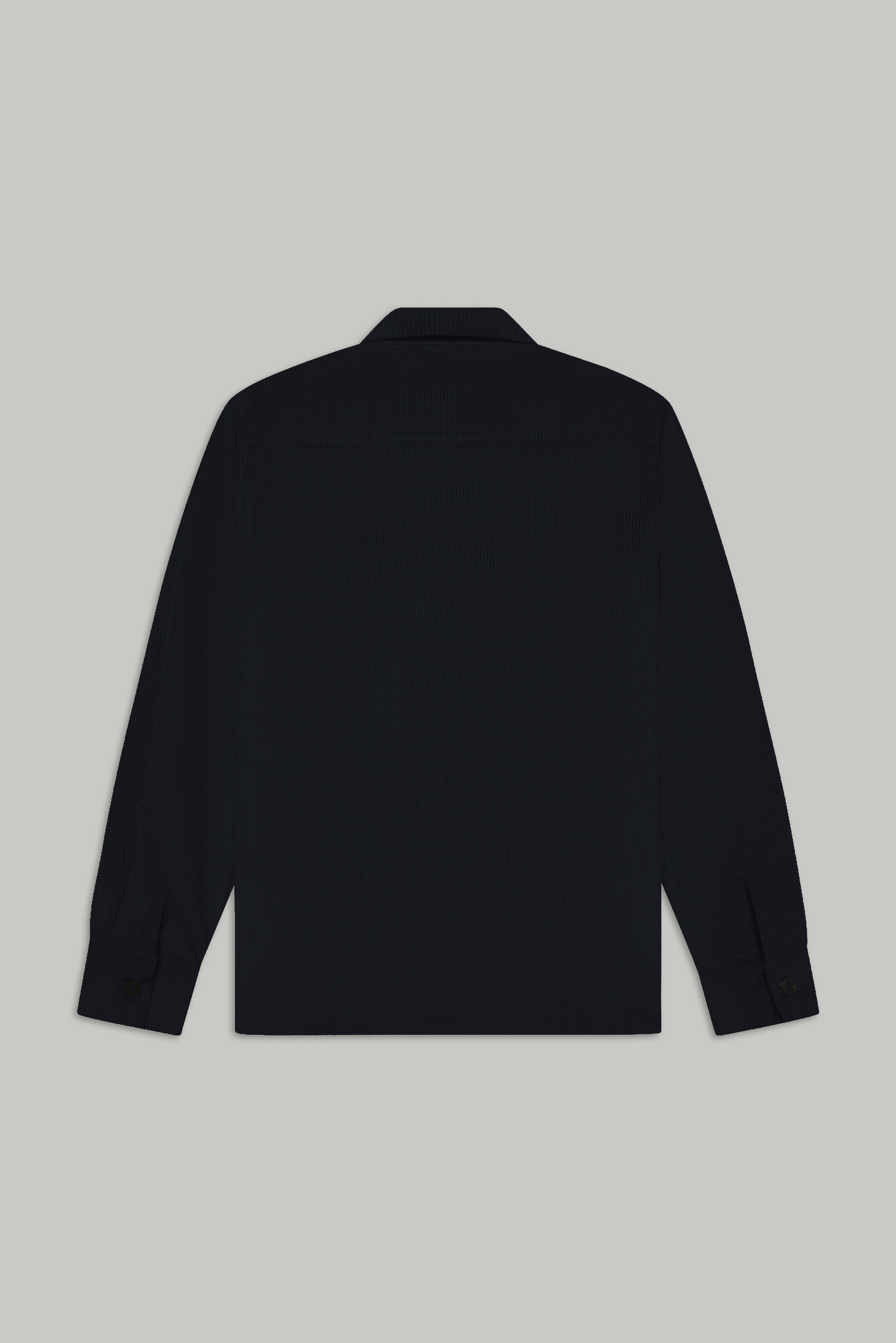 Bart Corduroy Overshirt - Black
