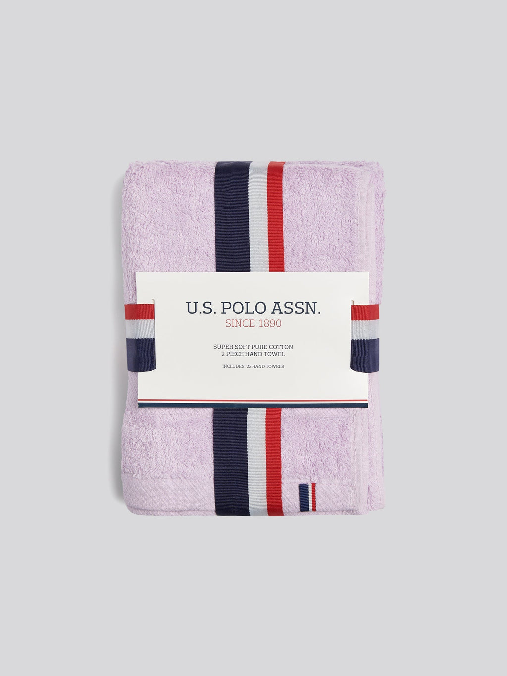 Super Soft Pure Cotton Towel in Lavender Fog