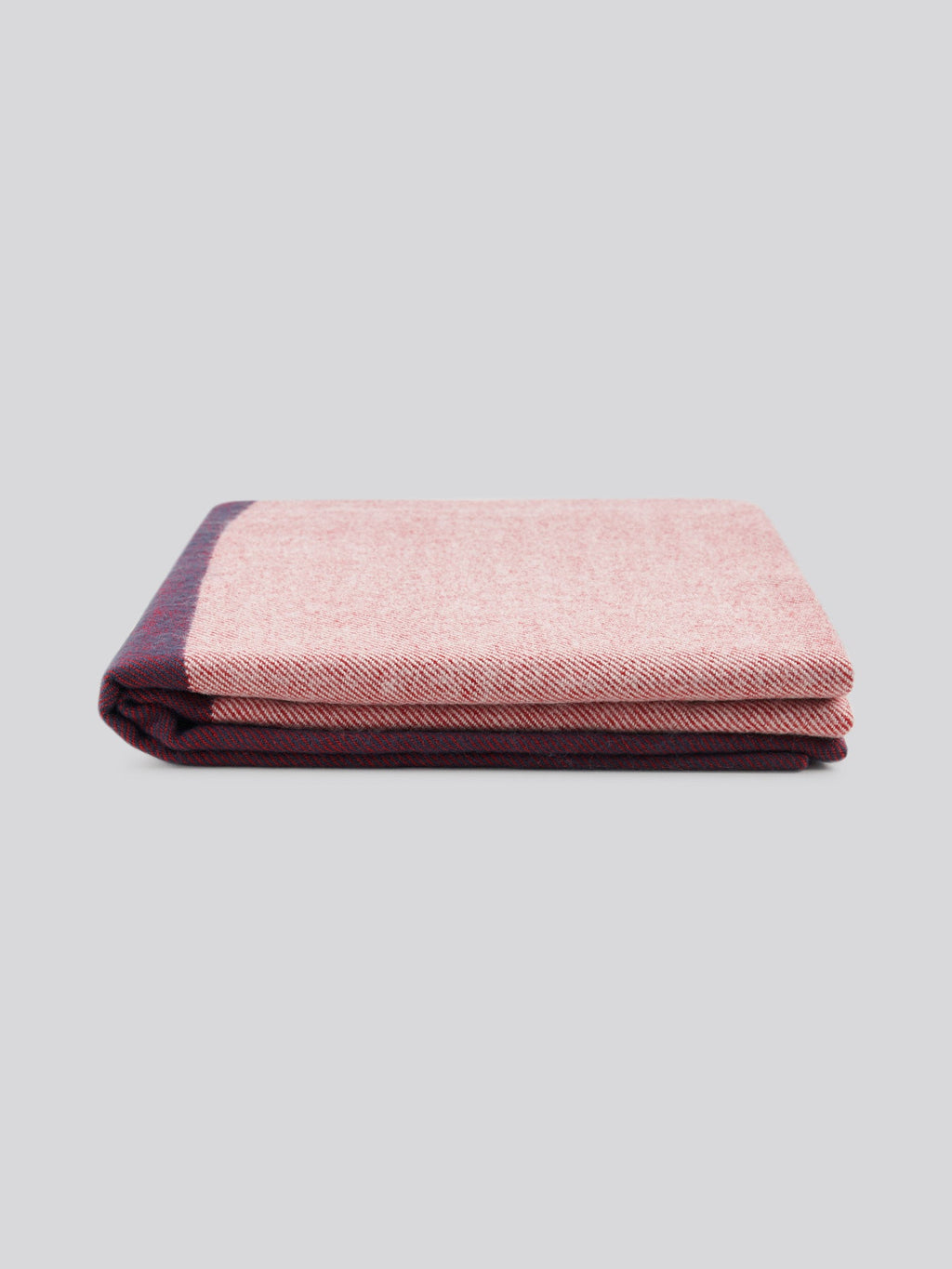 Luxurious Stripe Throw in Navy Iris