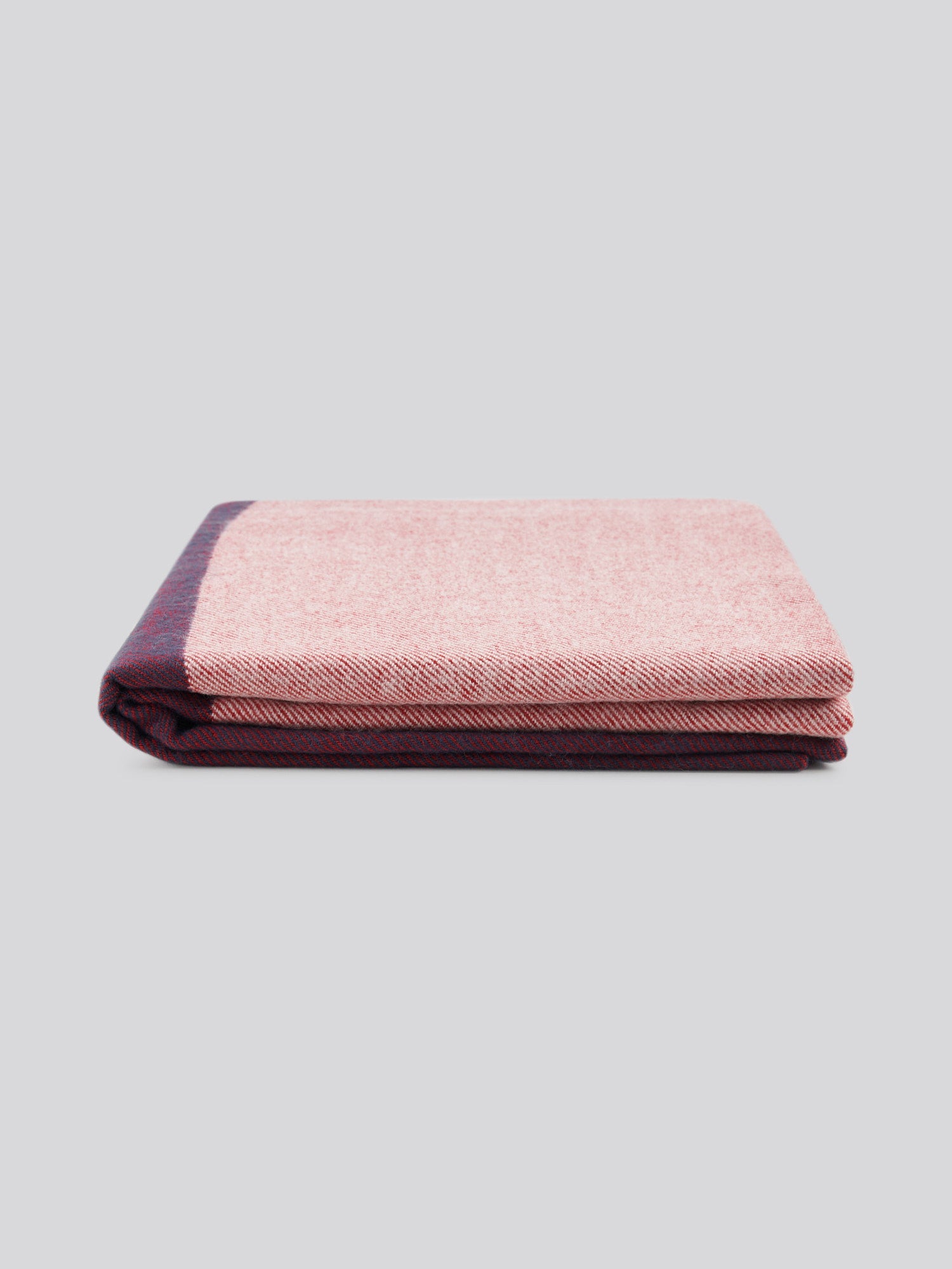 Luxurious Stripe Throw in Navy Iris