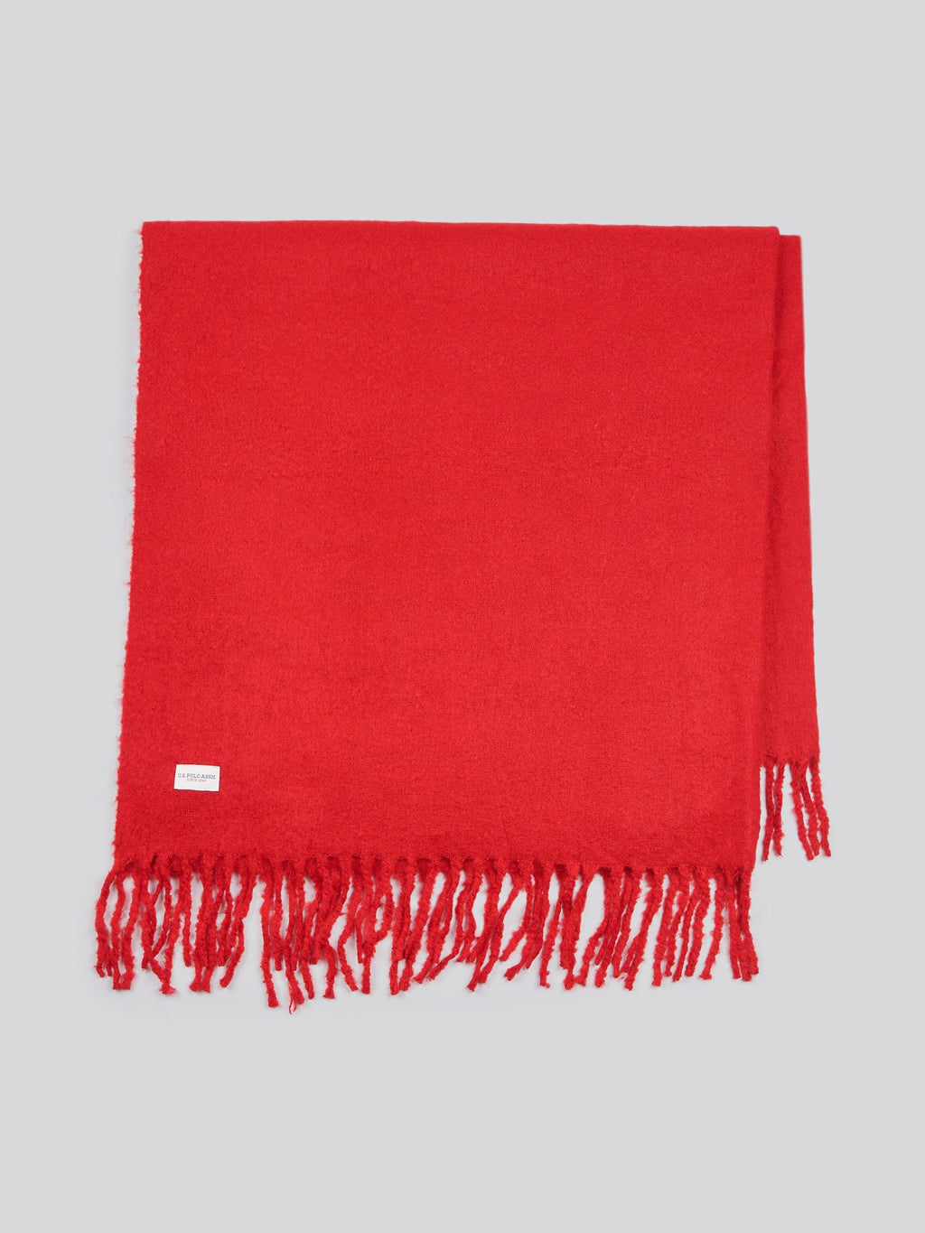 Premium Super Soft Hanging Throw Haute Red