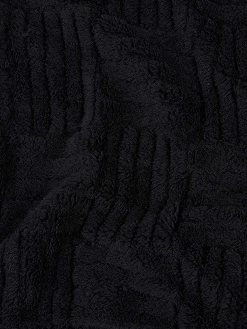 Premium Terrazzo Jacquard Throw & Cushion Set in Jet Black