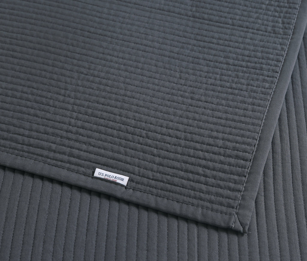 Channel Row Quilted Bedspread Tornado