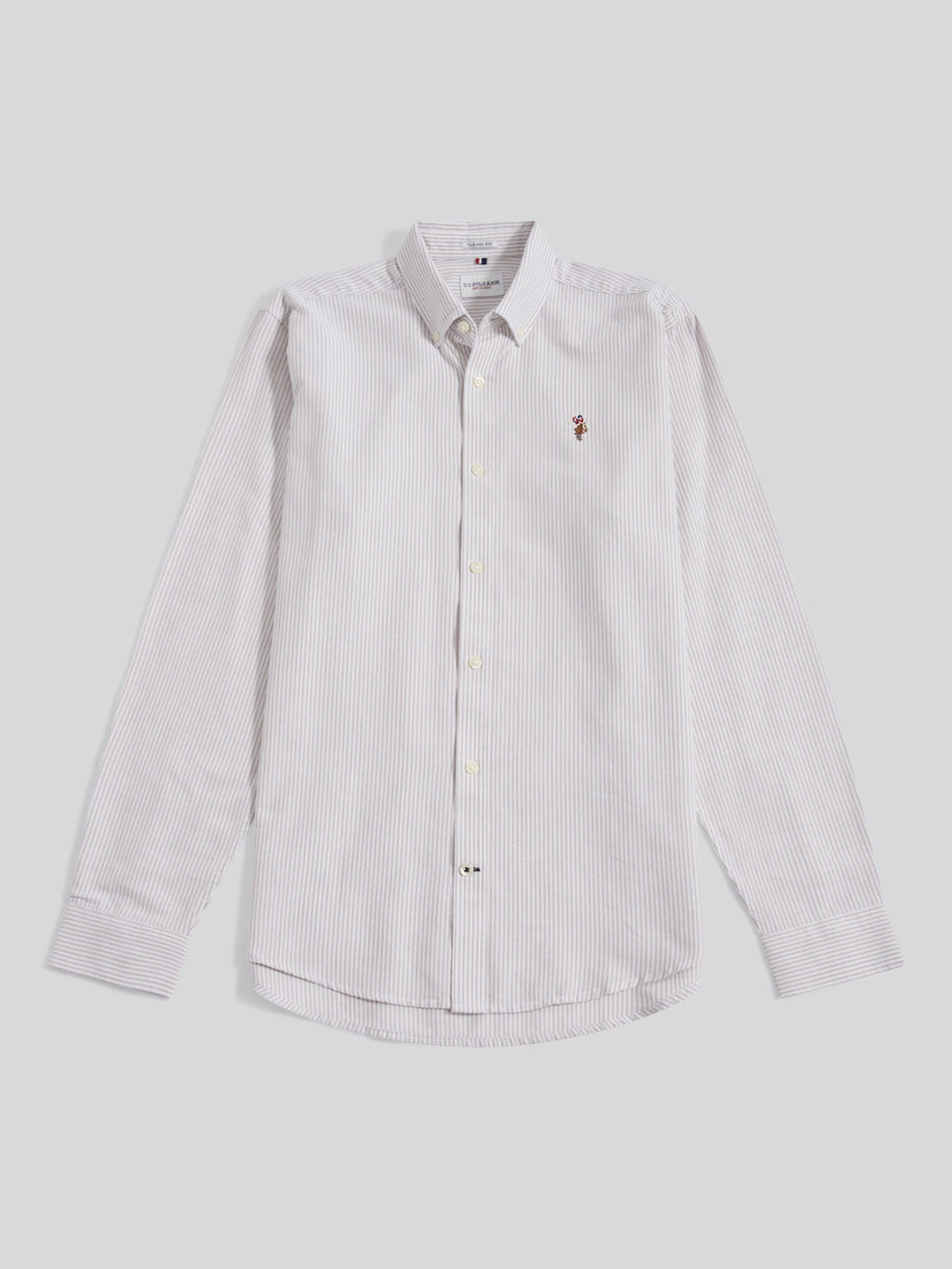 Mens Oxford Stripe  Shirt Atmosphere