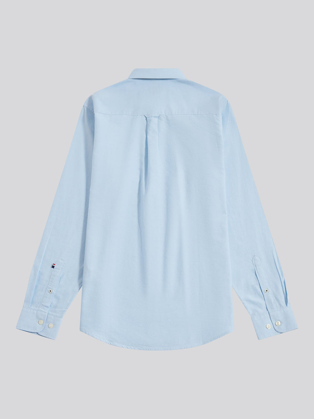 Mens Peached Oxford Shirt Ice Blue