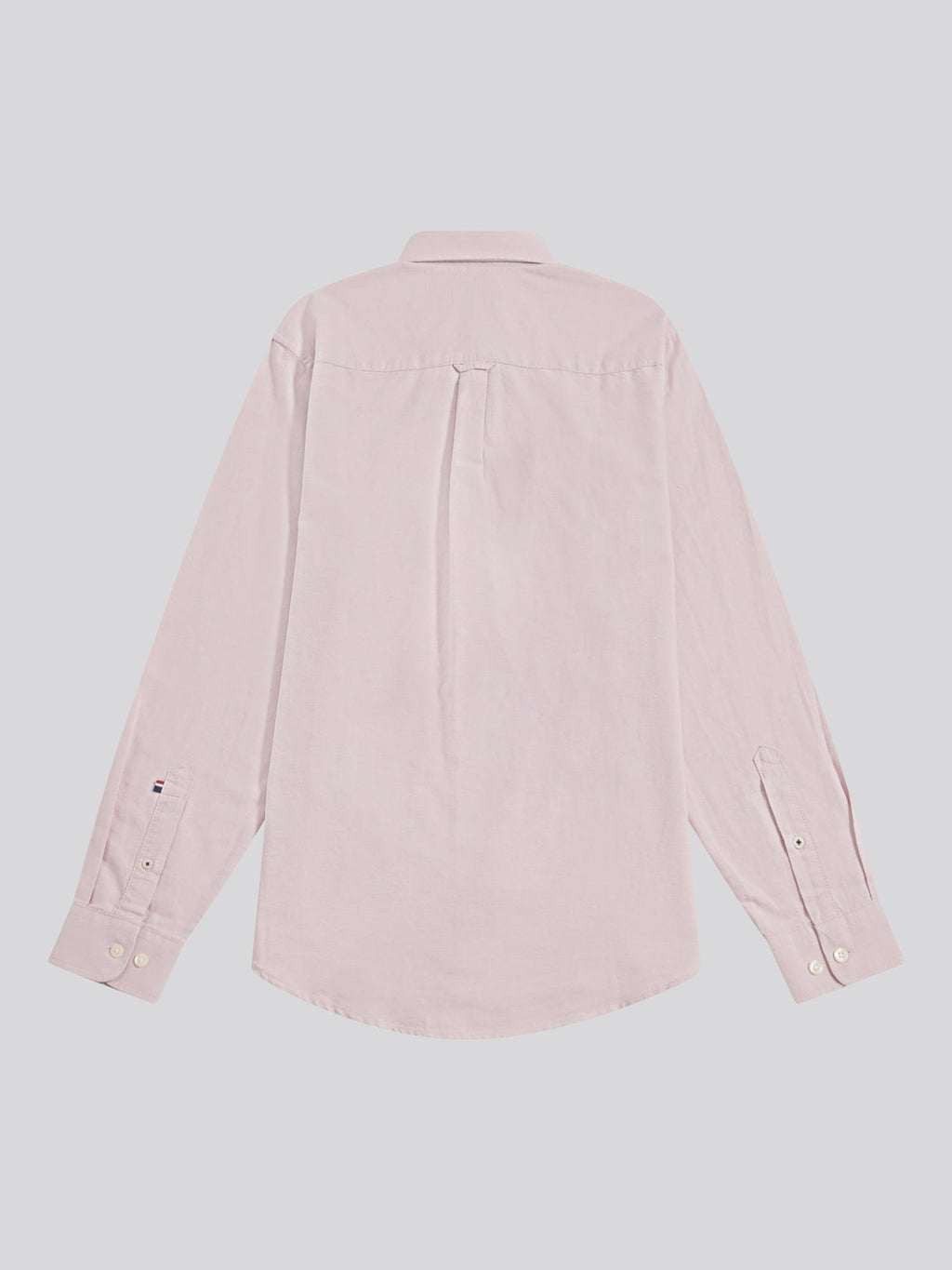 Mens Peached Oxford Shirt Sepia Rose