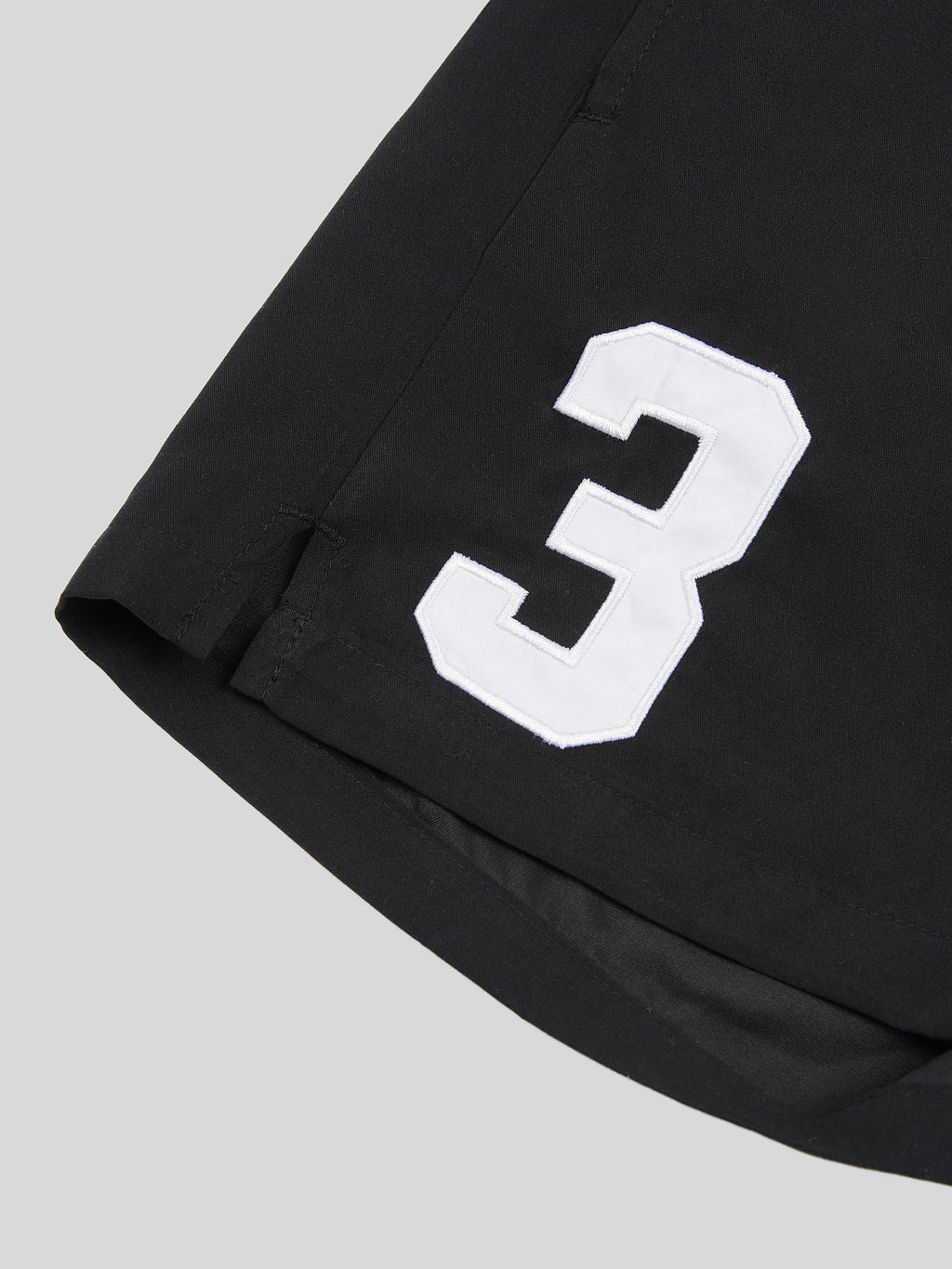 Mens Player 3 Swim Short Black Bright White DHM