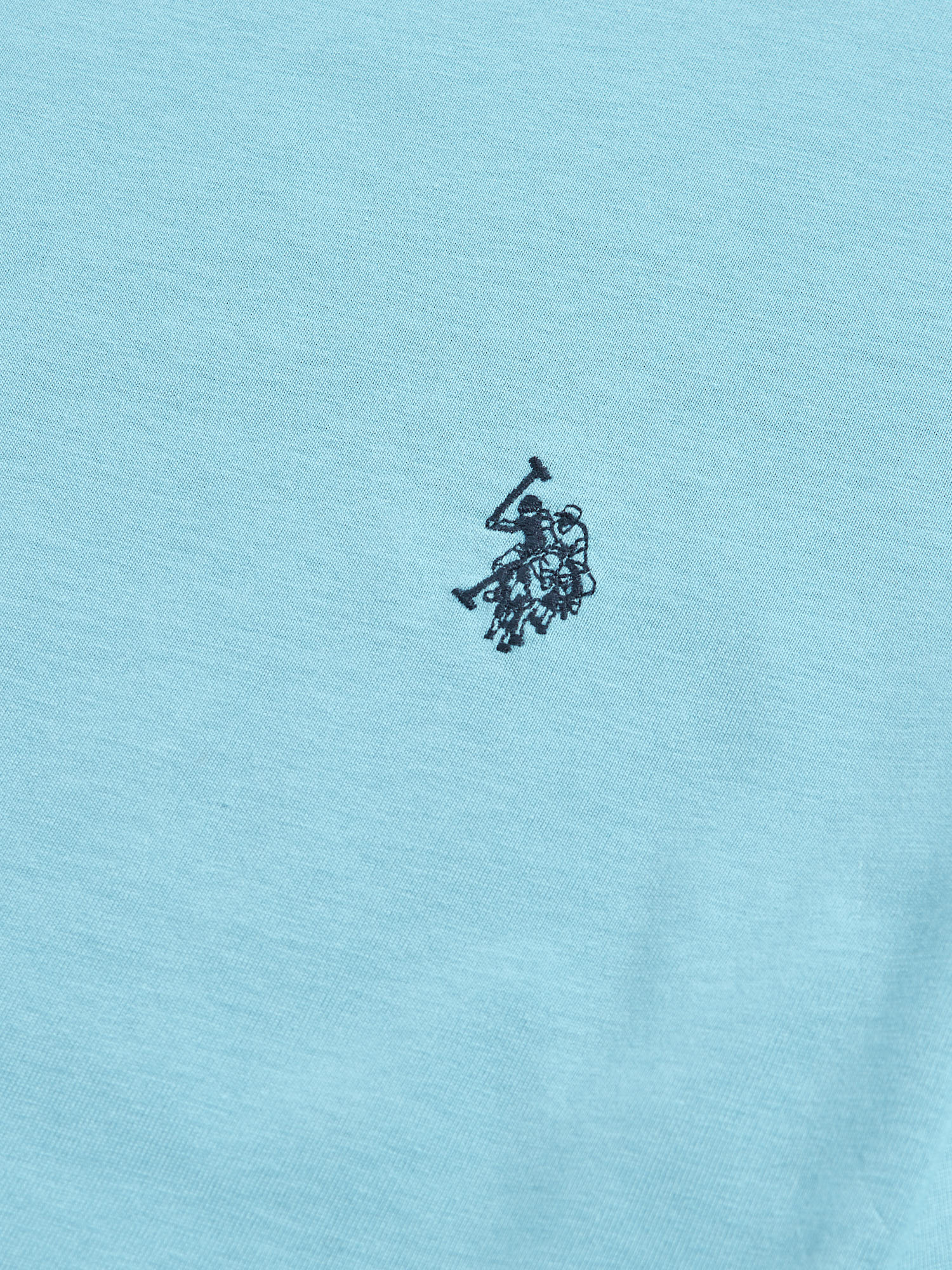Mens Double Horsemen T-Shirt Air Blue