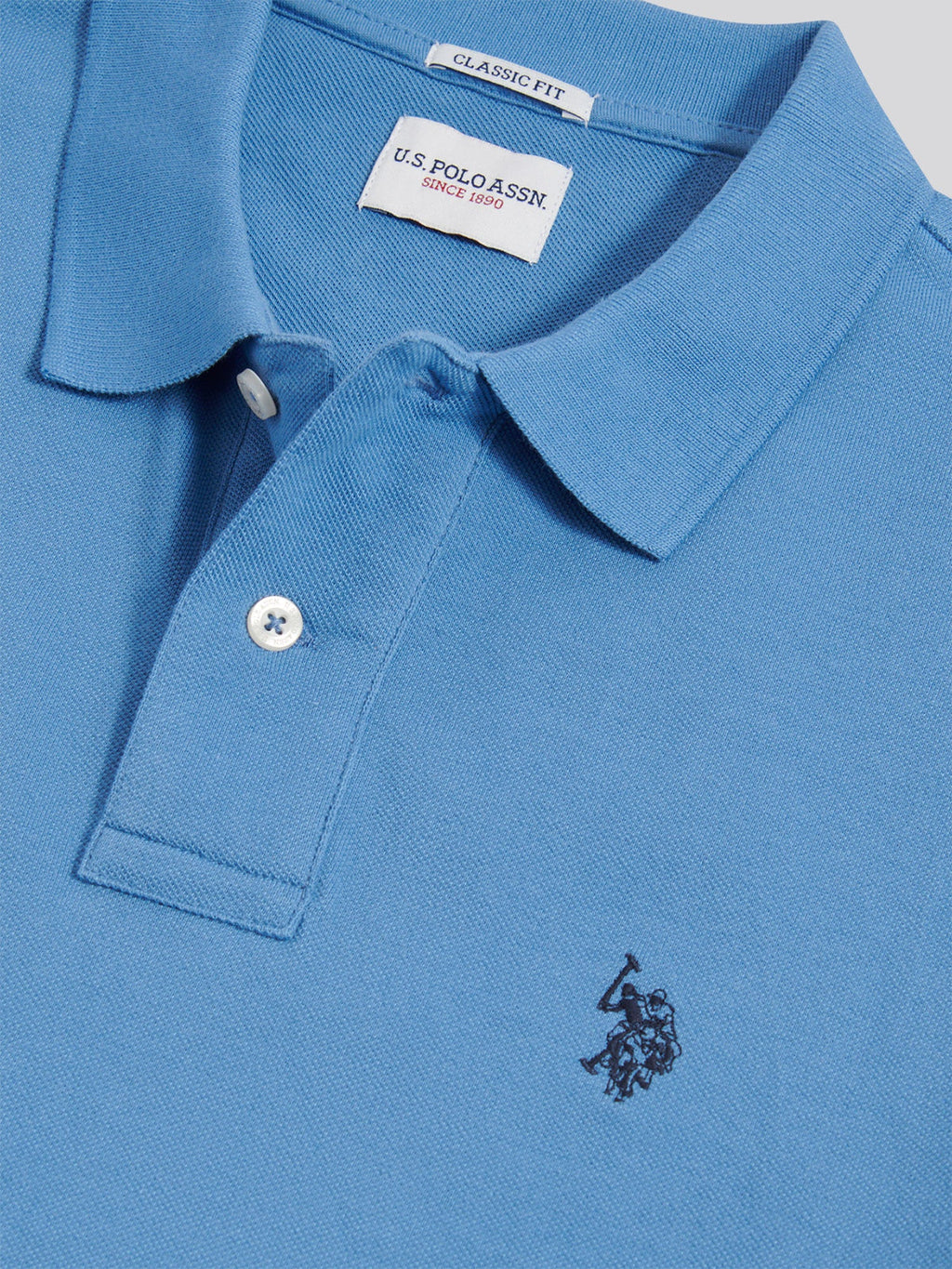 Mens Double Horsemen Polo Shirt Riviera