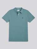 Mens Double Horsemen Polo Shirt Arctic