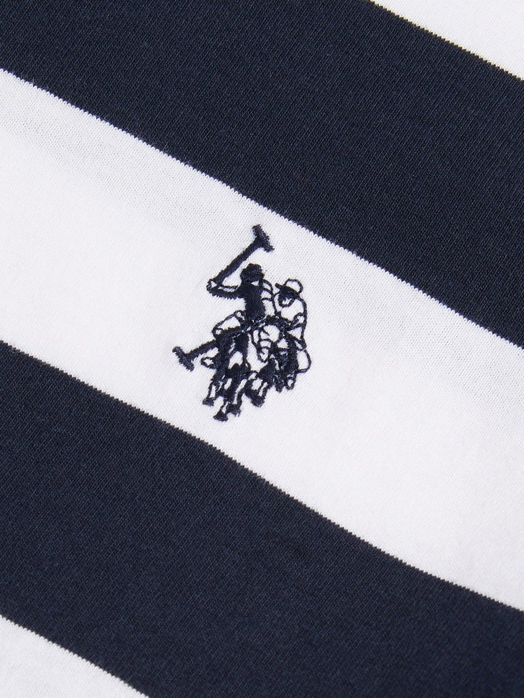 Mens Classic Stripe T-Shirt Dark Sapphire Navy
