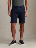 Mens Classic Chinos Shorts Dark Sapphire Navy / Haute Red DHM