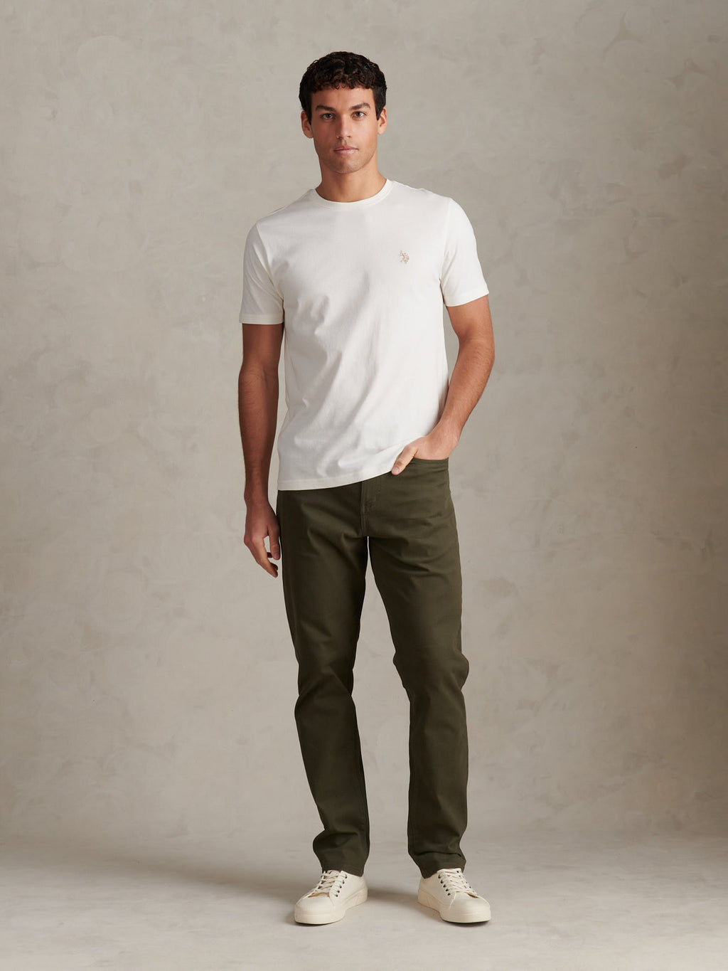 Mens Core 5 Pocket Trouser Forest Night