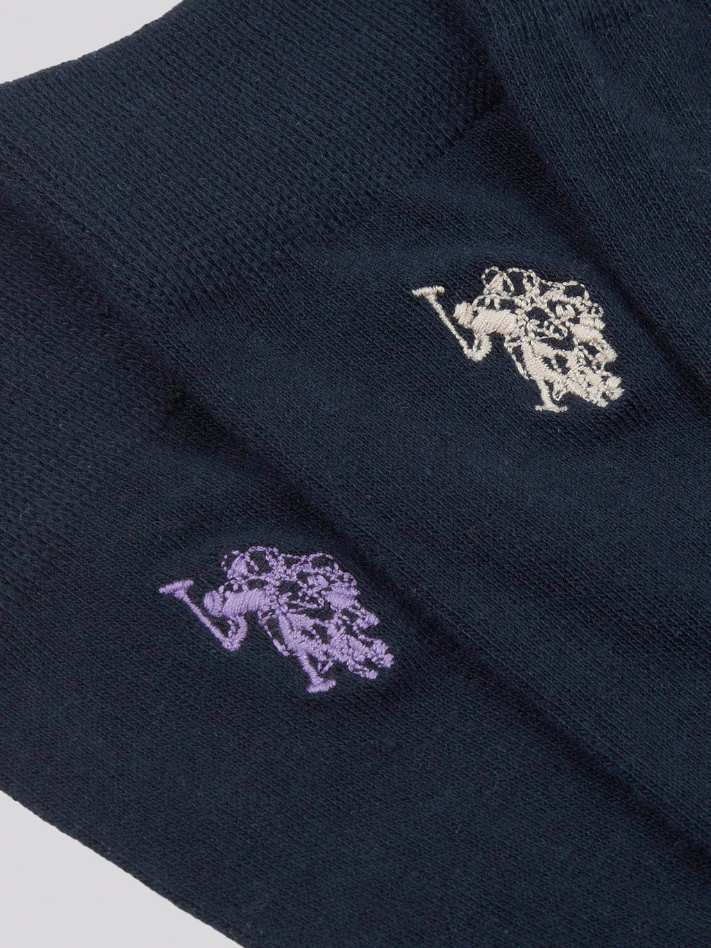 Mens Three Pack Smart Socks in Dark Sapphire Navy