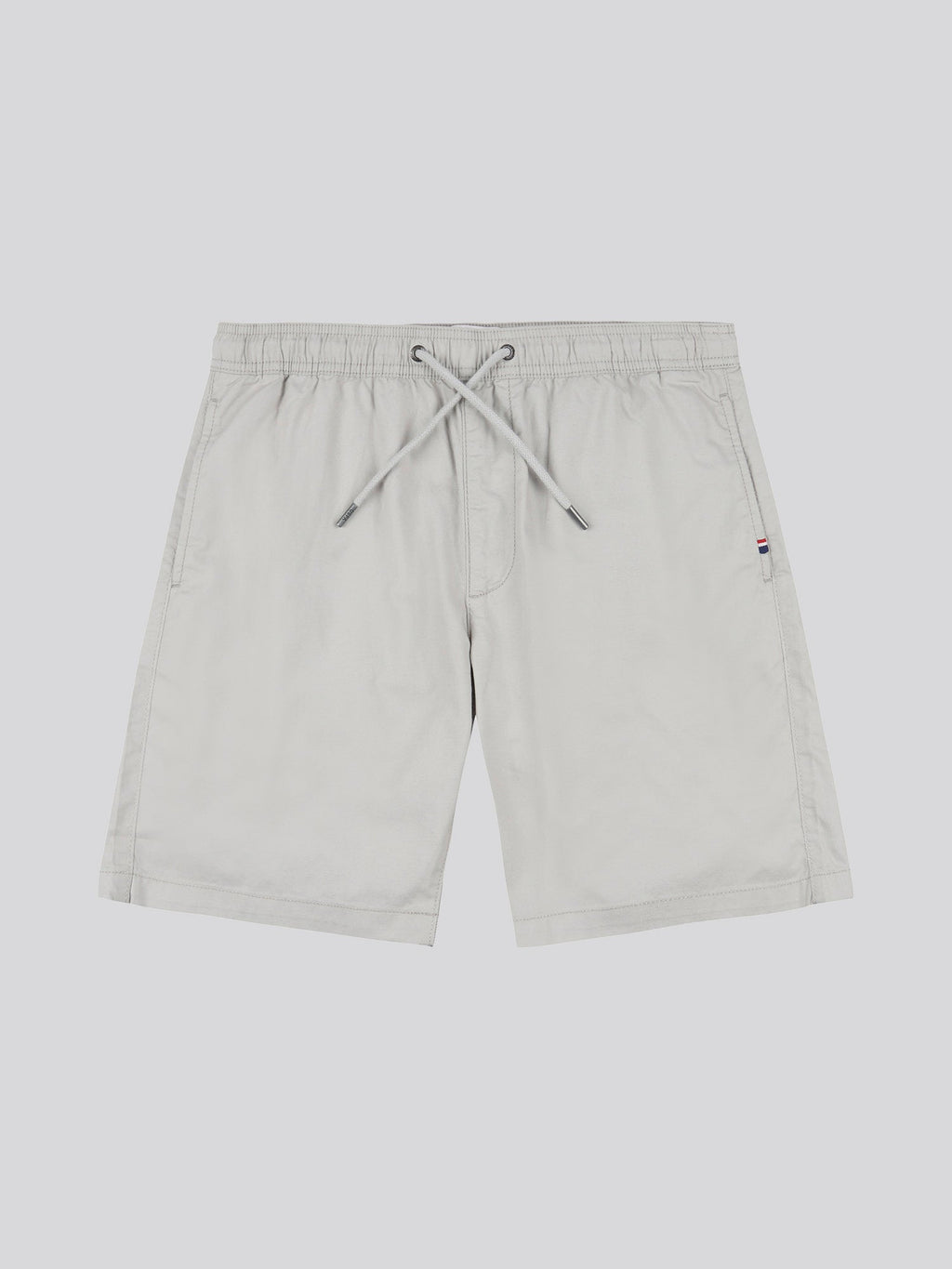 Mens Linen Blend Deck Shorts Harbor Mist
