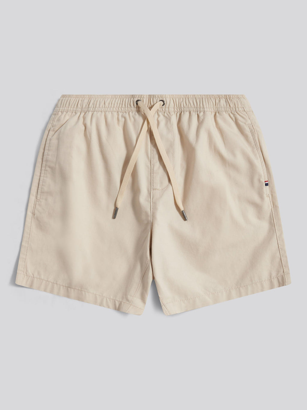 Mens Linen Blend Deck Shorts French Oak