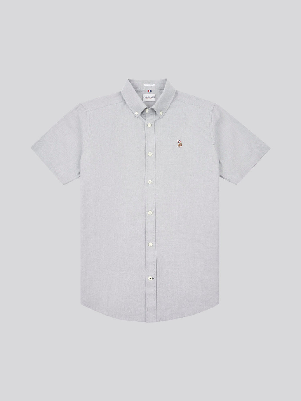 Mens  Short Sleeve Oxford Shirt Mulled Basil