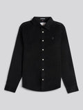 Mens Cord Shirt in Black