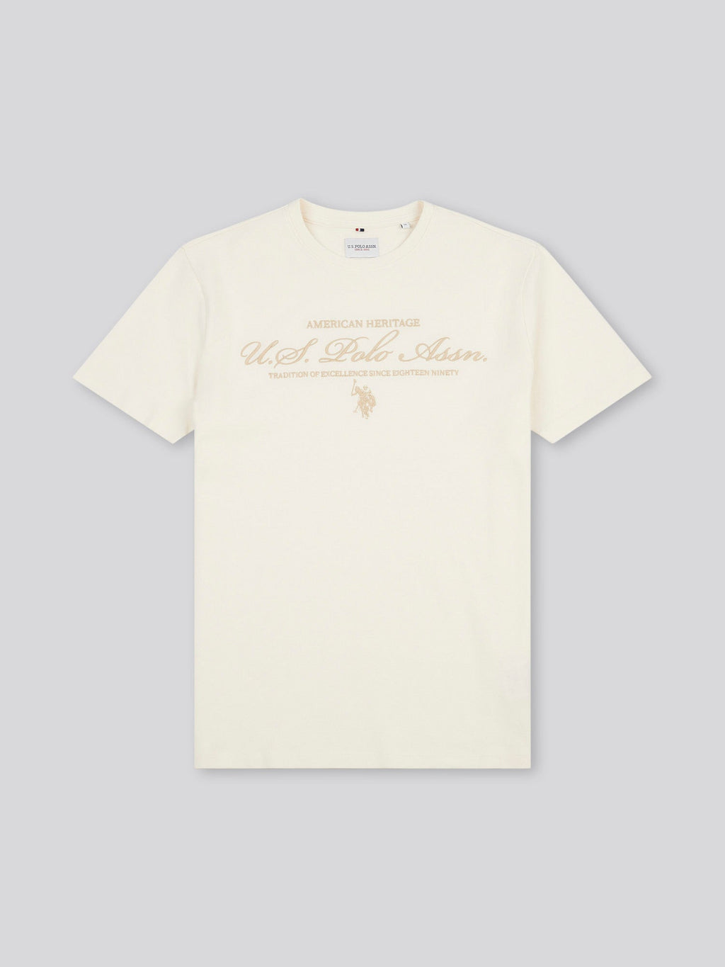 Mens Premium Graphic T-Shirt in Whisper White