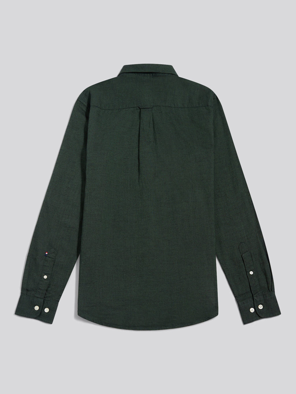 Mens Brushed Dobby Shirt in Pineneedle