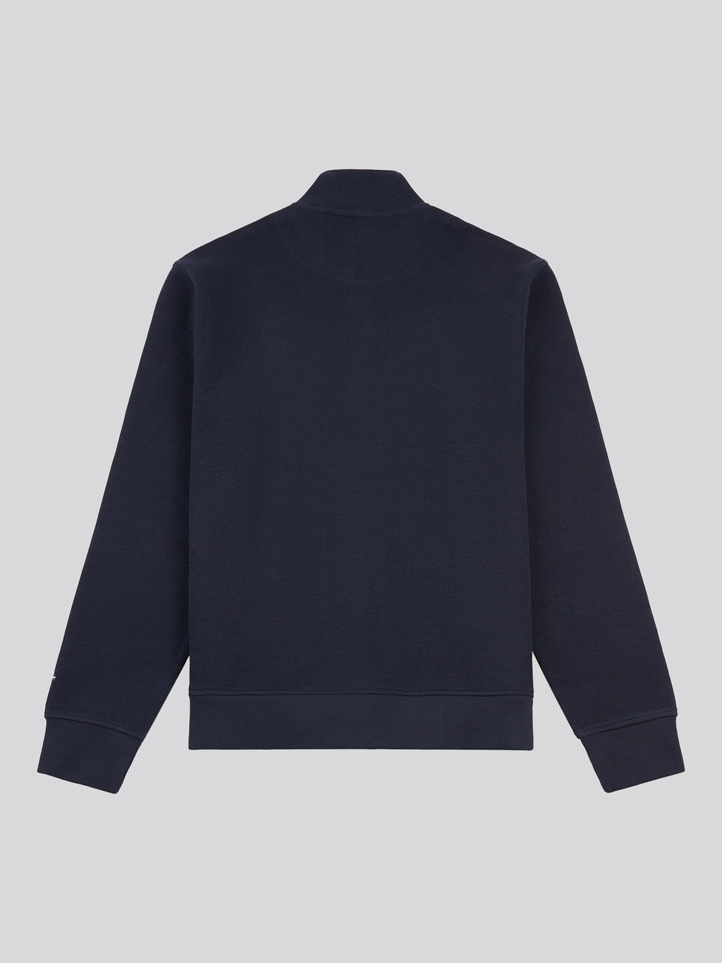 Mens French Rib 1/4 Funnel in Dark Sapphire Navy / Moonlight Blue DHM
