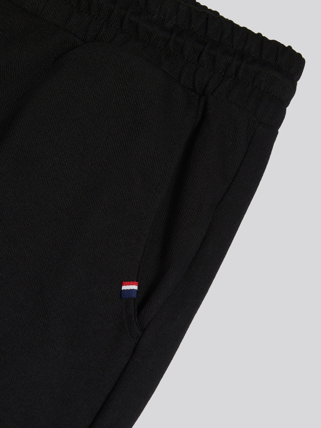 Mens Jersey Double Horsemen Trousers Black
