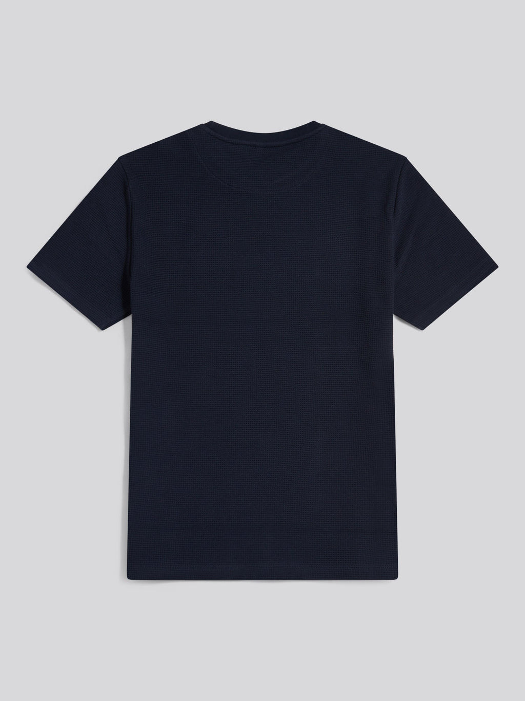 Mens Waffle Jersey T-Shirt Dark Sapphire Navy