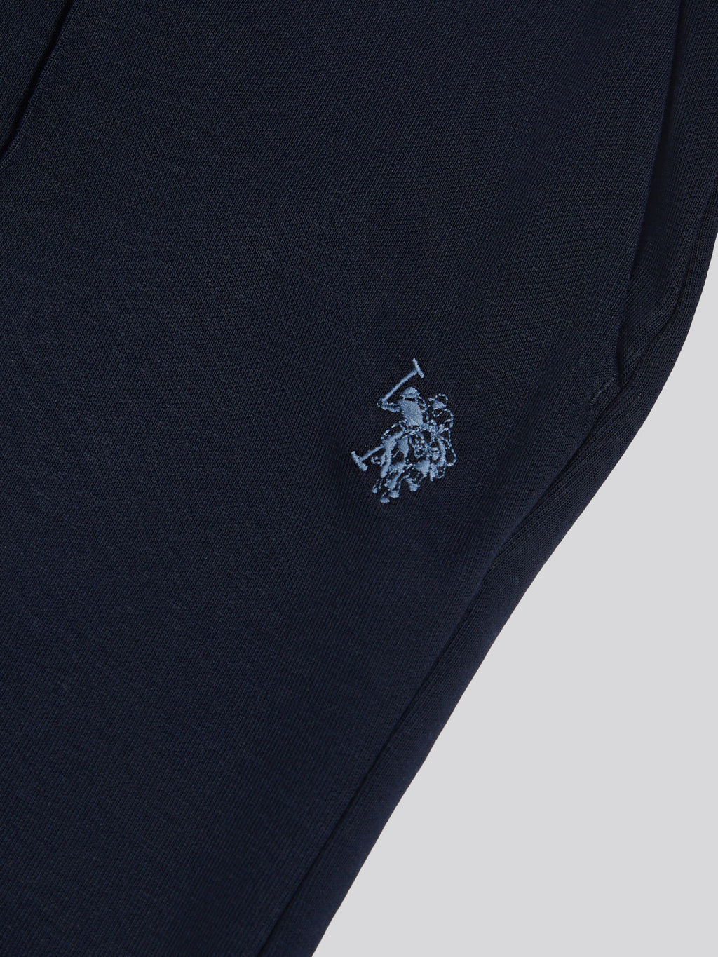 Mens Interlock Pintuck Joggers Dark Sapphire Navy