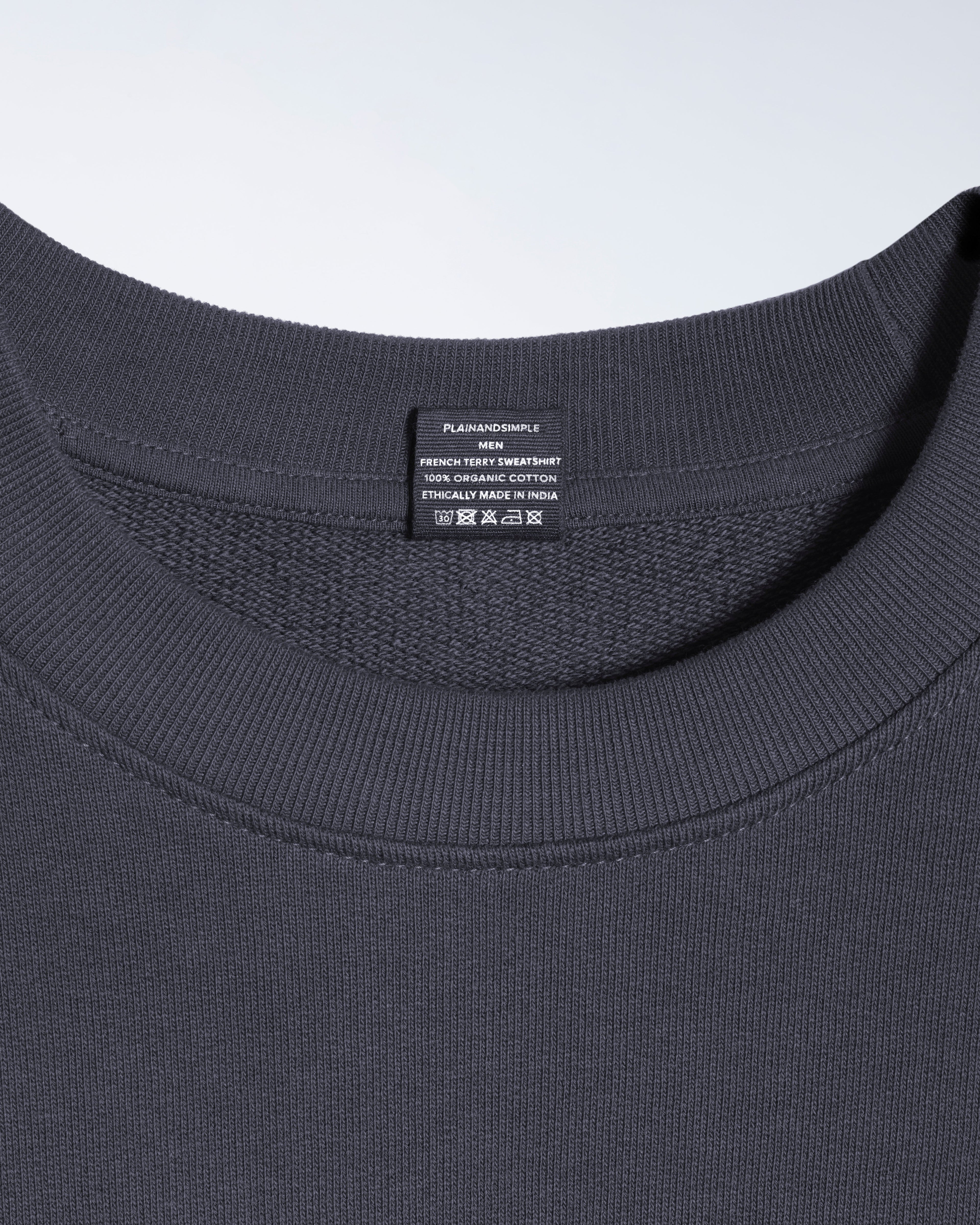 French Terry Organic Sweatshirt