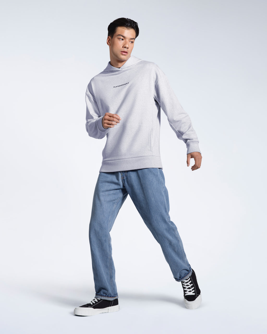 Oversized Heavyweight Organic Logo Hoodie