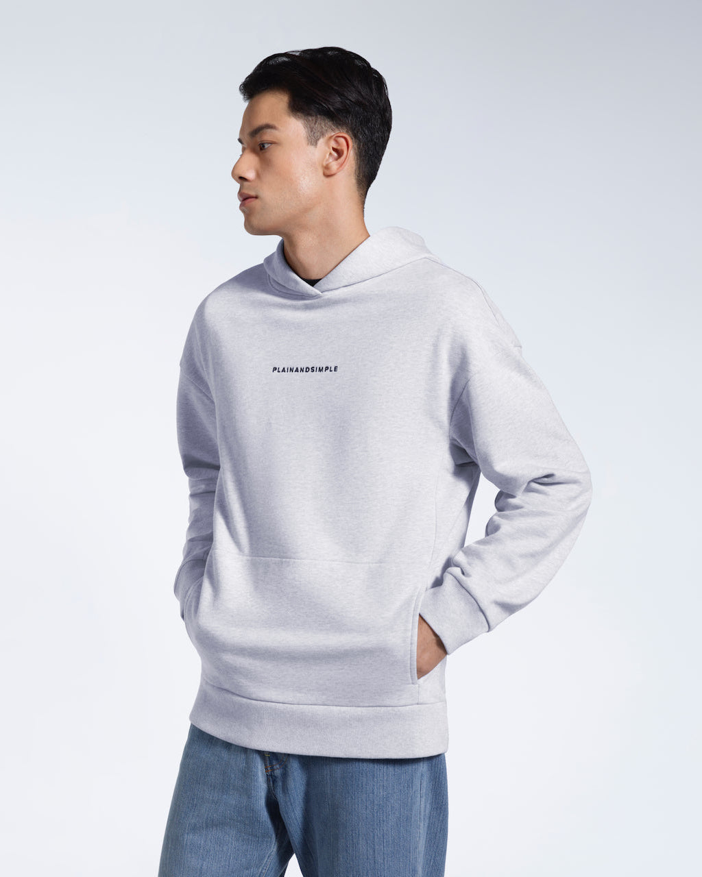 Oversized Heavyweight Organic Logo Hoodie