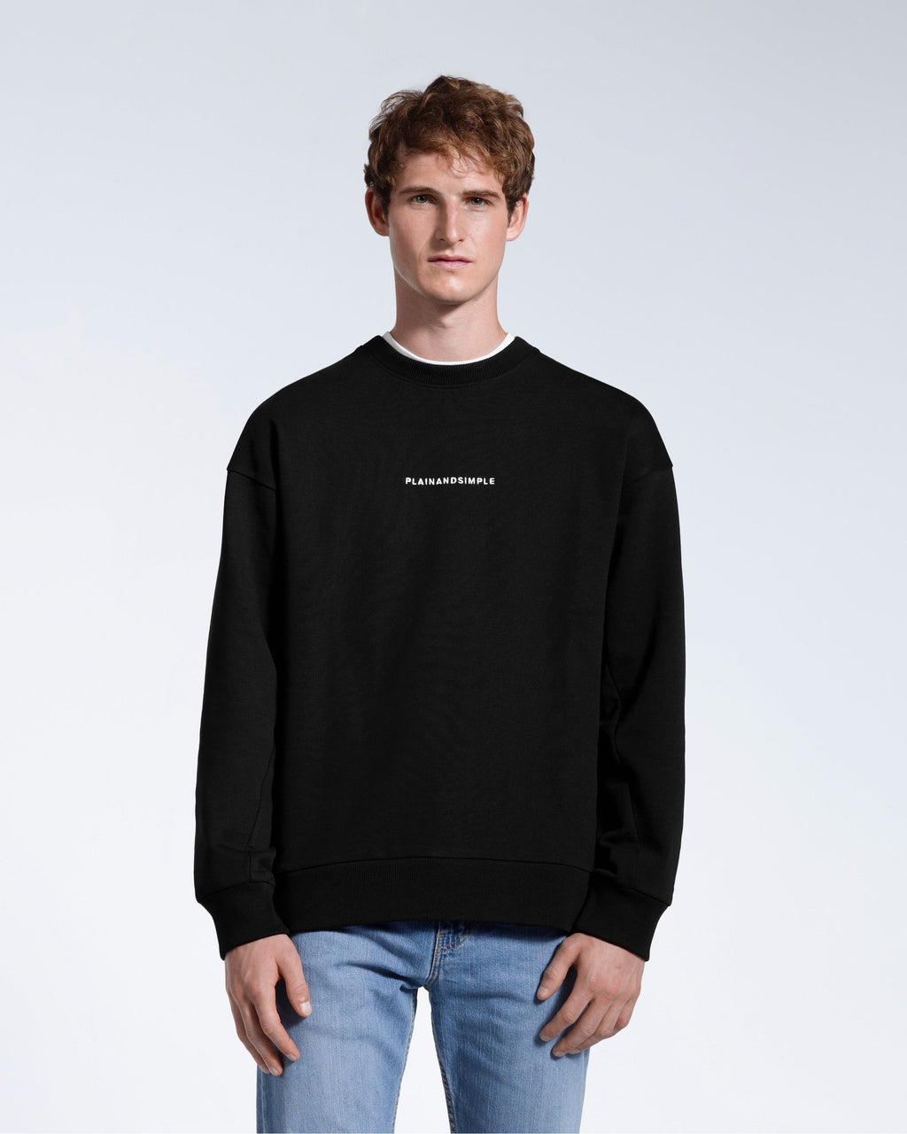 Oversized Heavyweight Organic Logo Sweatshirt