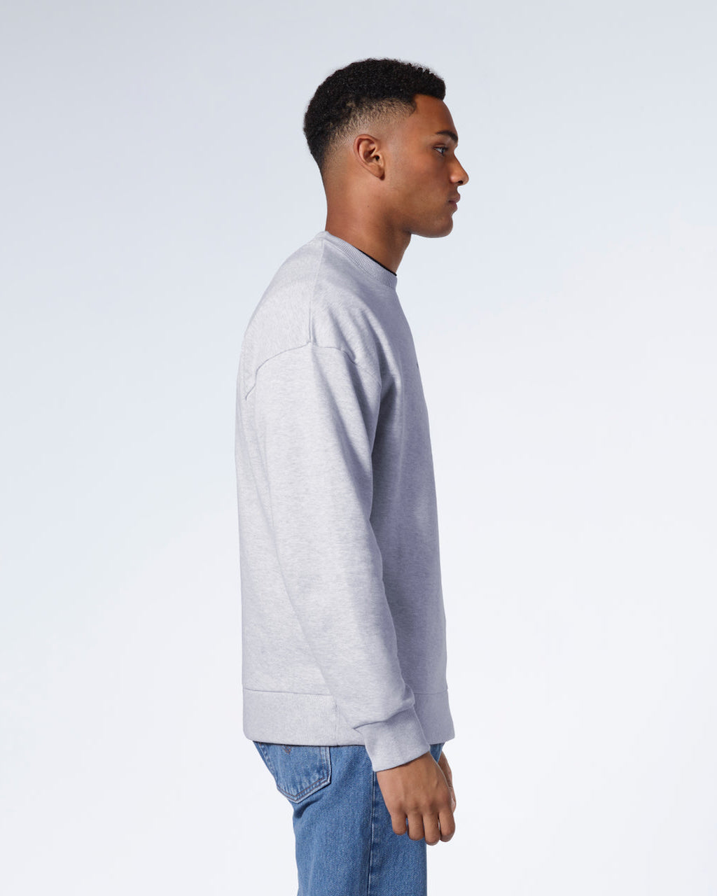 Oversized Heavyweight Organic Logo Sweatshirt