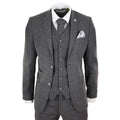 STZ23 - Men's Wool Tweed Suit 3 Piece Authentic 1920s Classic