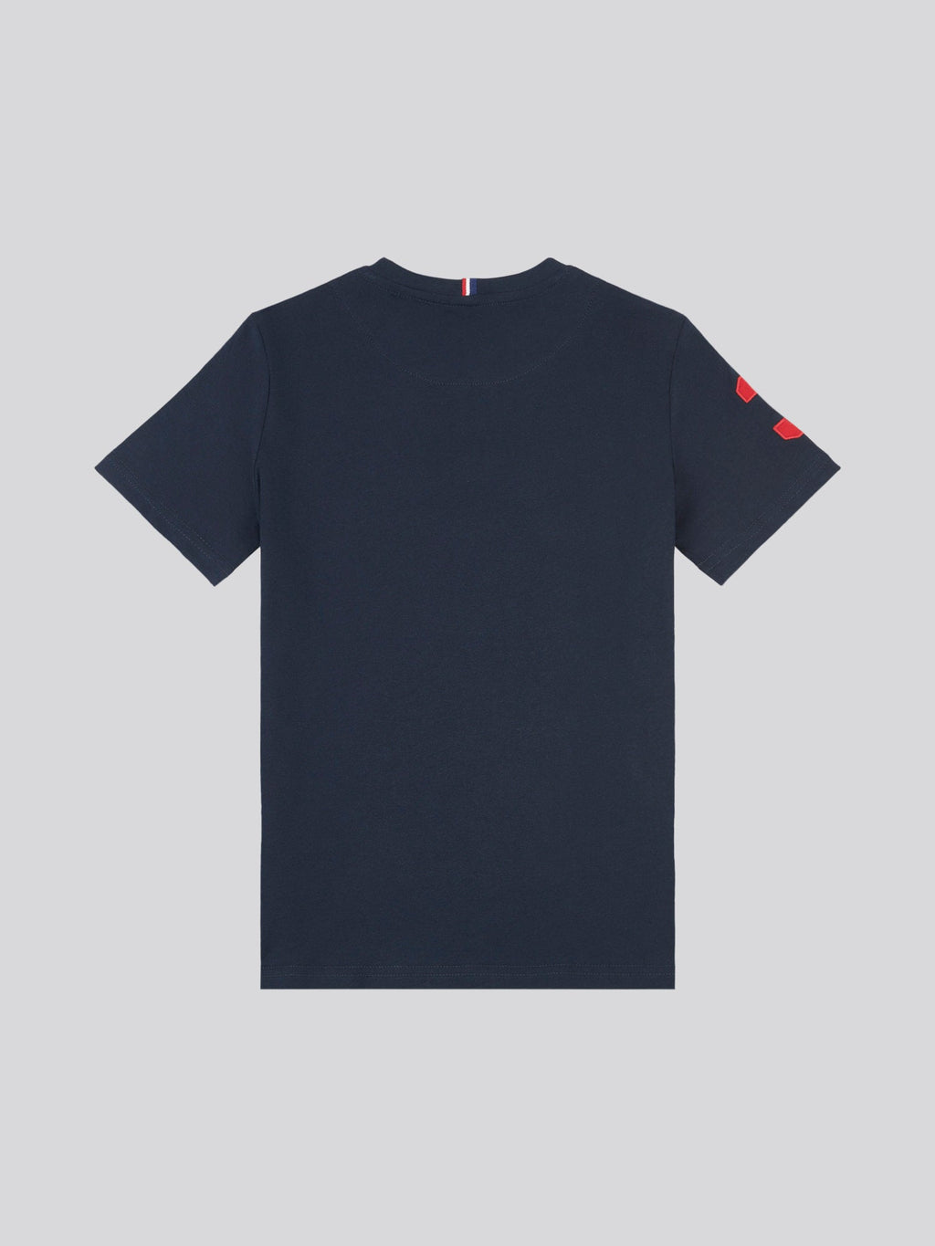 Boys Player 3 T-Shirt in Dark Sapphire Navy / Haute Red DHM