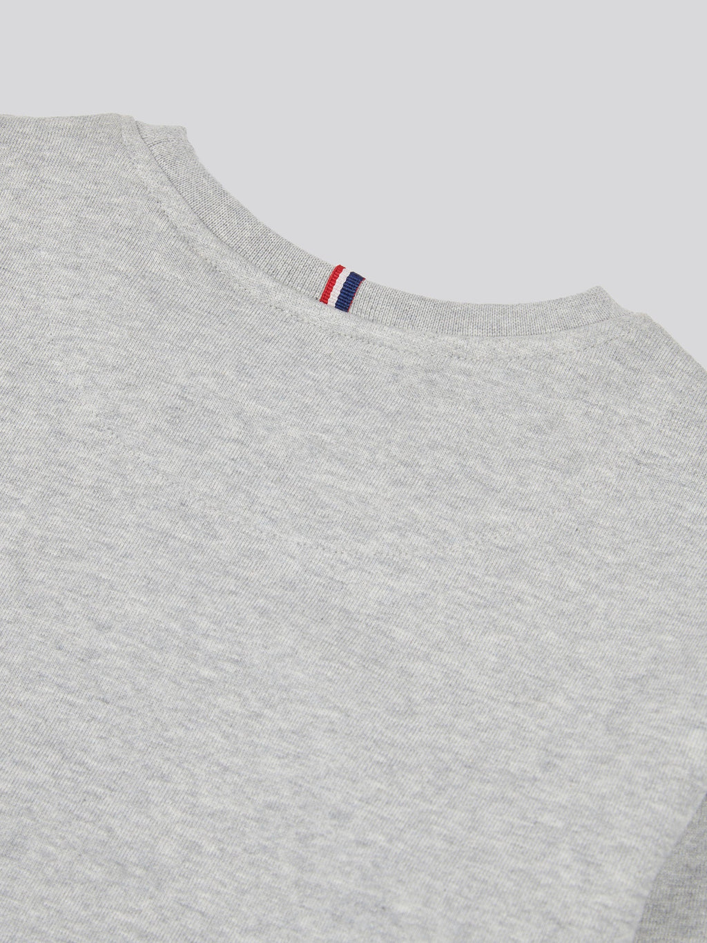 Boys Double Horsemen Crew in Mid Grey Marl