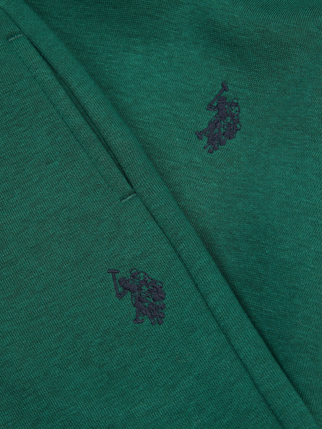 Boys Double Horsemen Hoodie & Jogger Set in Rain Forest