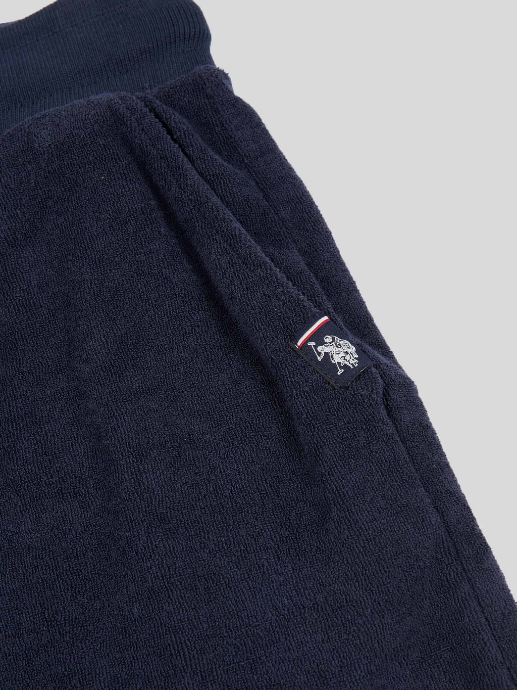 Boys Terry Short in Dark Sapphire Navy