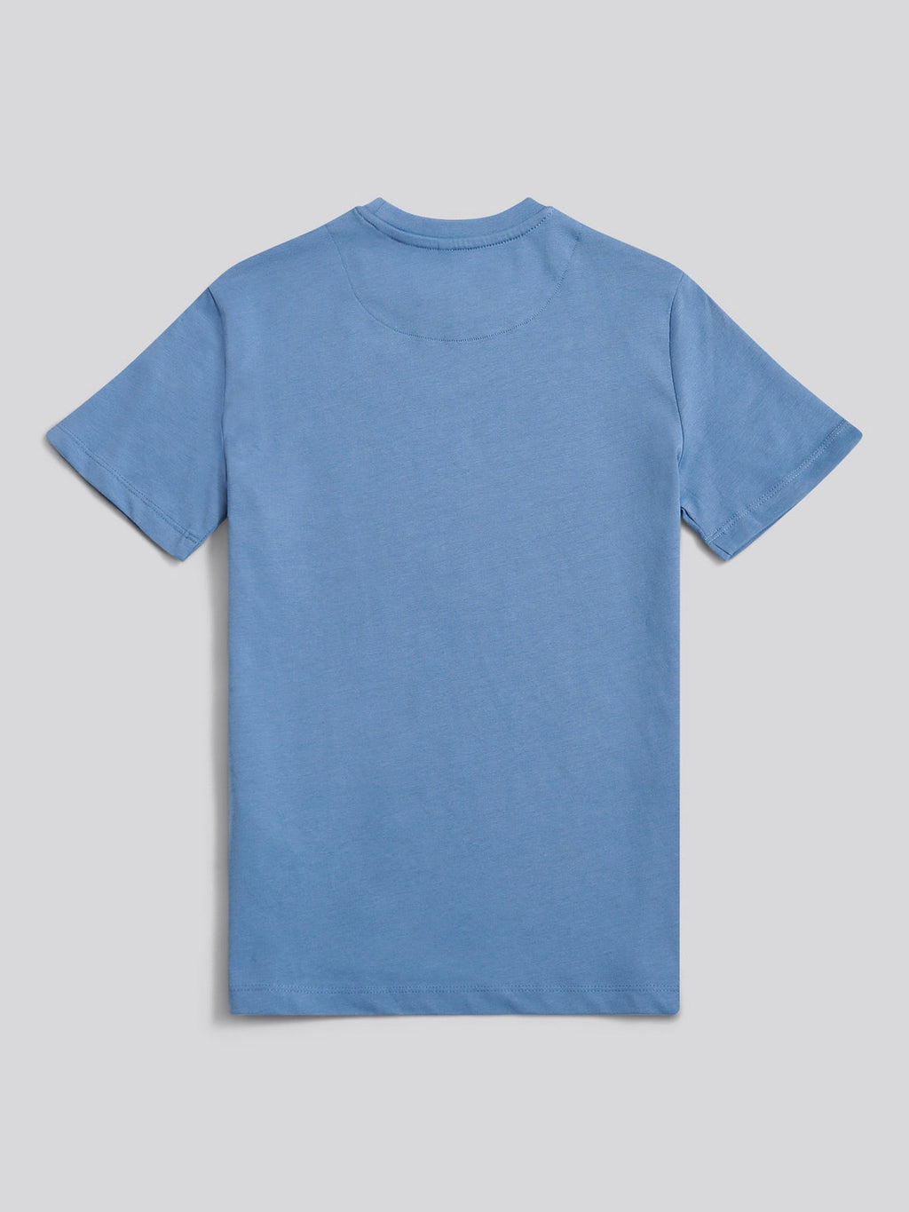 Boys Double Horsemen Graphic T-Shirt in Blue Horizon