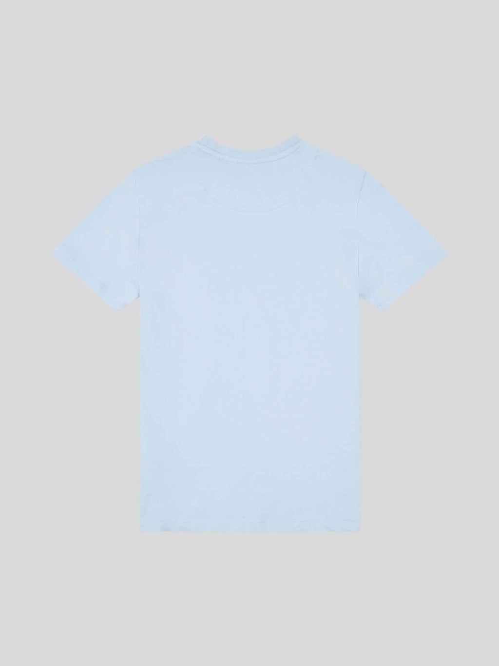 Boys Large Double Horsemen Graphic T-Shirt in Chambray Blue
