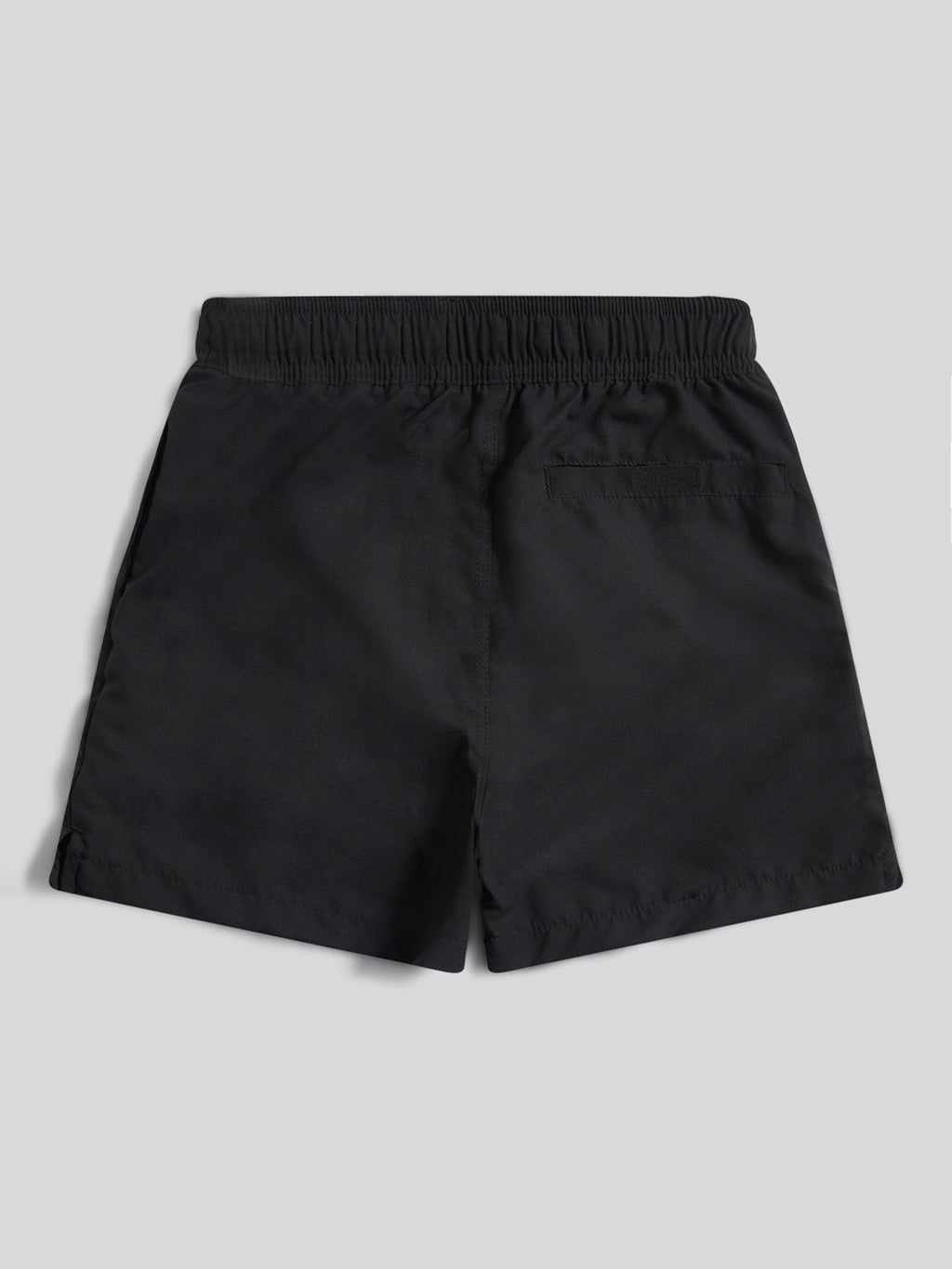 Boys Player 3 Swim Short in Black Bright White DHM