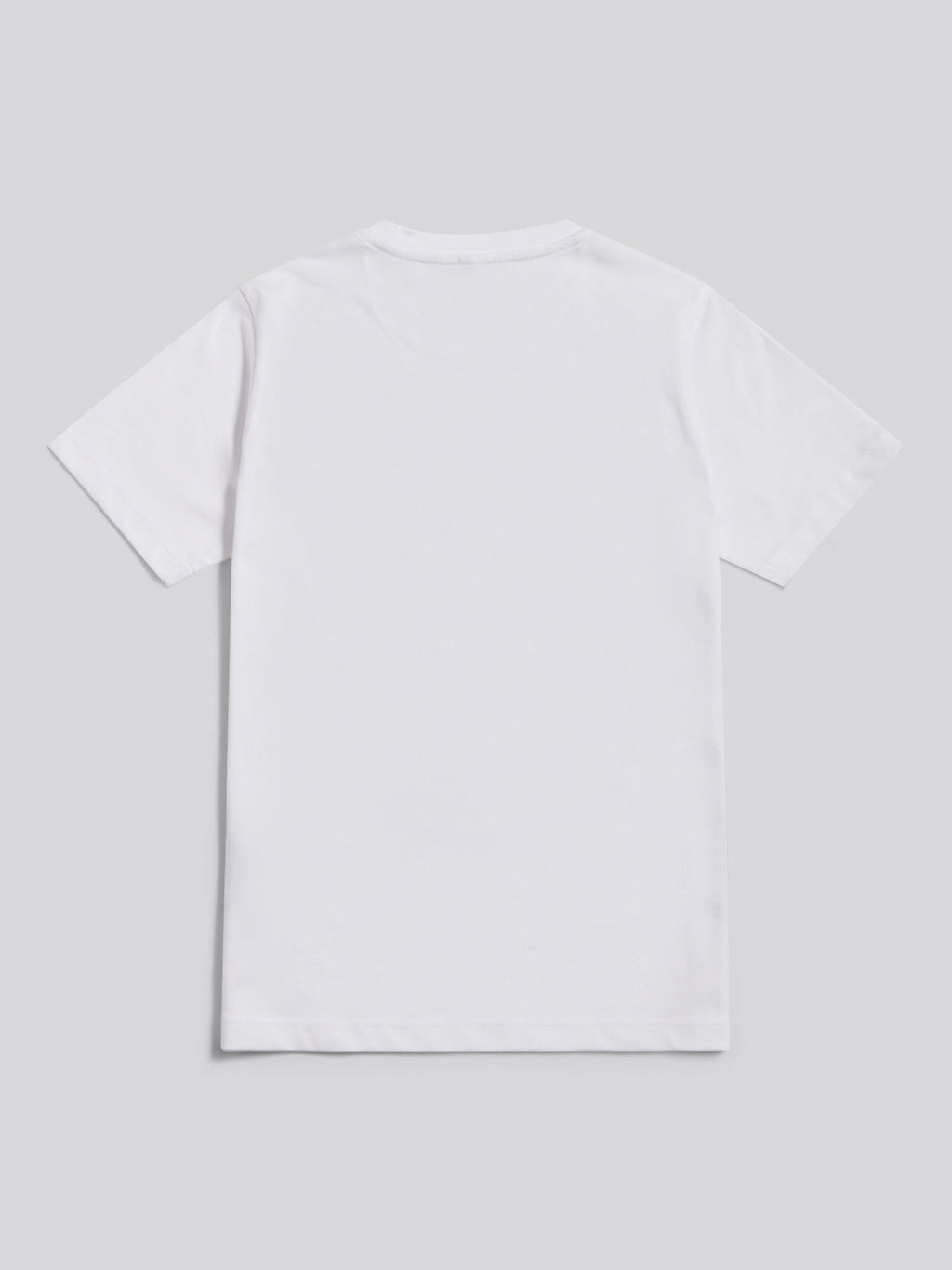 Boys Signature Arch Print T-Shirt Bright White