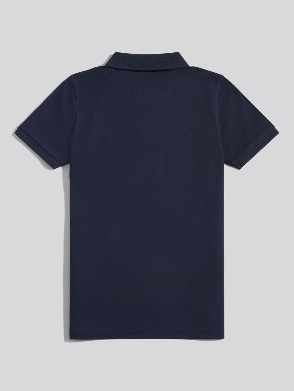 Boys Double Horsemen Polo Shirt Dark Sapphire Navy / Haute Red DHM