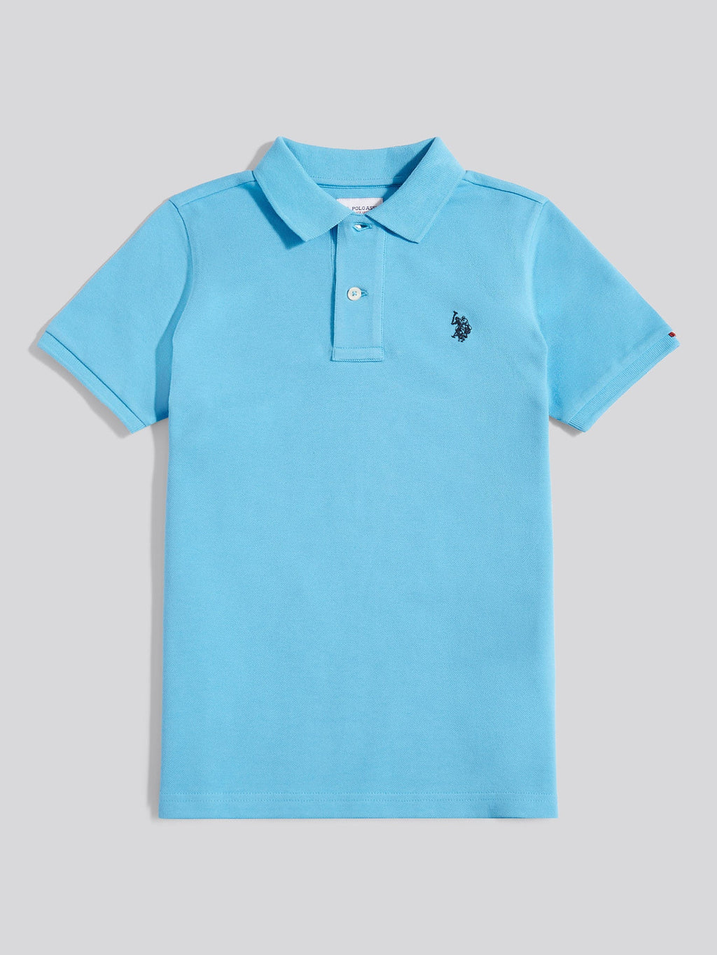 Boys Double Horsemen Polo Shirt Heritage Blue