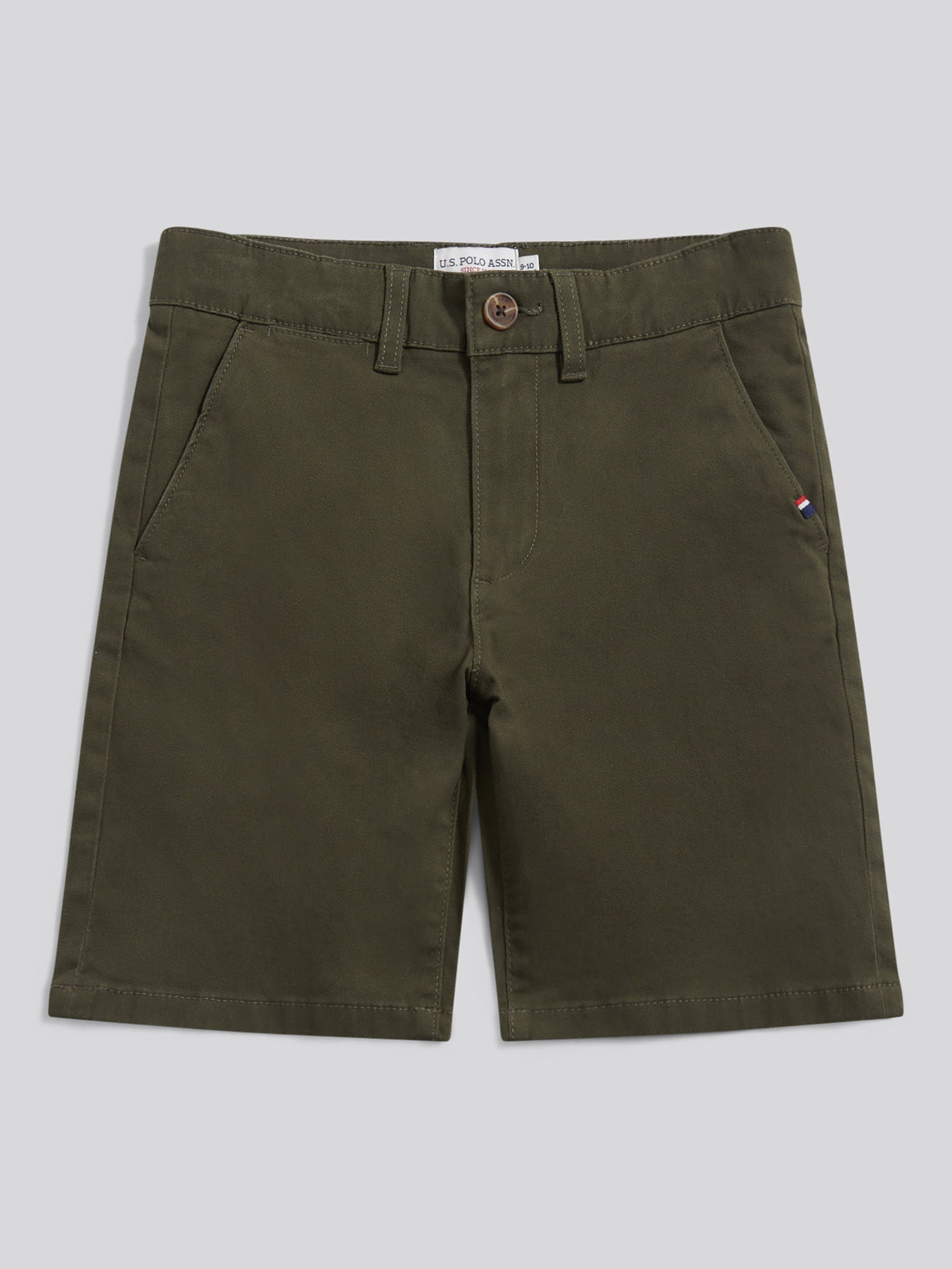 Boys Classic Chino Short Forest Night